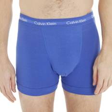 Calvin Klein 9-pack Cotton Stretch Trunks - Navy/Blue - Medium * Kampanj *