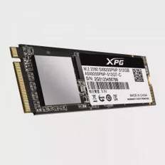 ADATA XPG SX8200 Pro 512 GB, SSD -interface M.2 NVME, skrivehastighed 2300 MB/s, læsehastighed 3500 MB/s