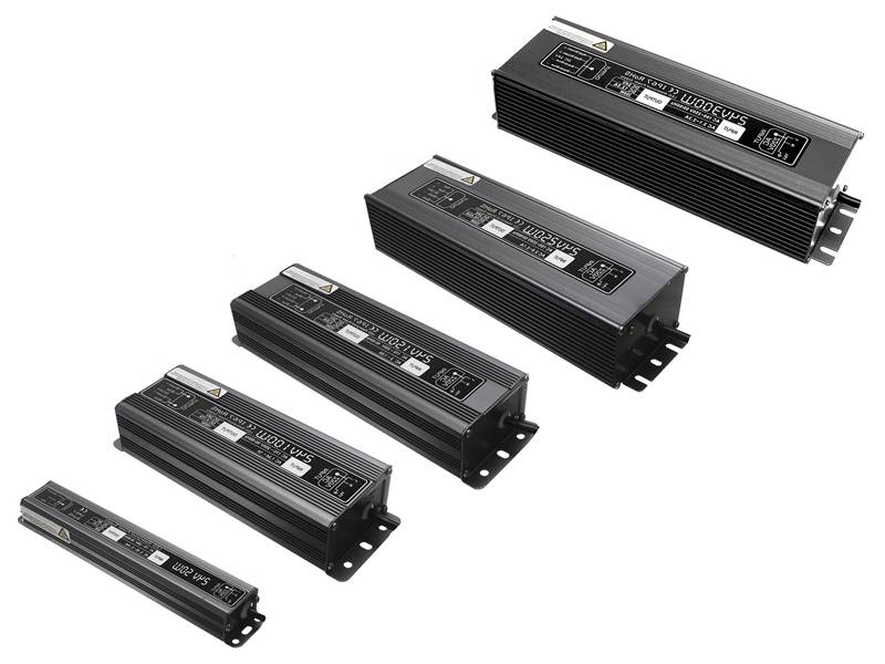 230V til 24V DC LED transformator, IP67  - 100W