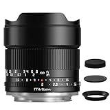 TTARTISAN 10 mm F2 ASPH APS-C Ultra vidvinkellins, 105° ultra-vidvinkel, nästan noll distorsion för Fujifilm X-montering spegellösa kameror X-T1 X-T2 X-T3 X-T4 X-T5 X-T10 X-T20 X-T100 X-T20 XPro1 X-S1