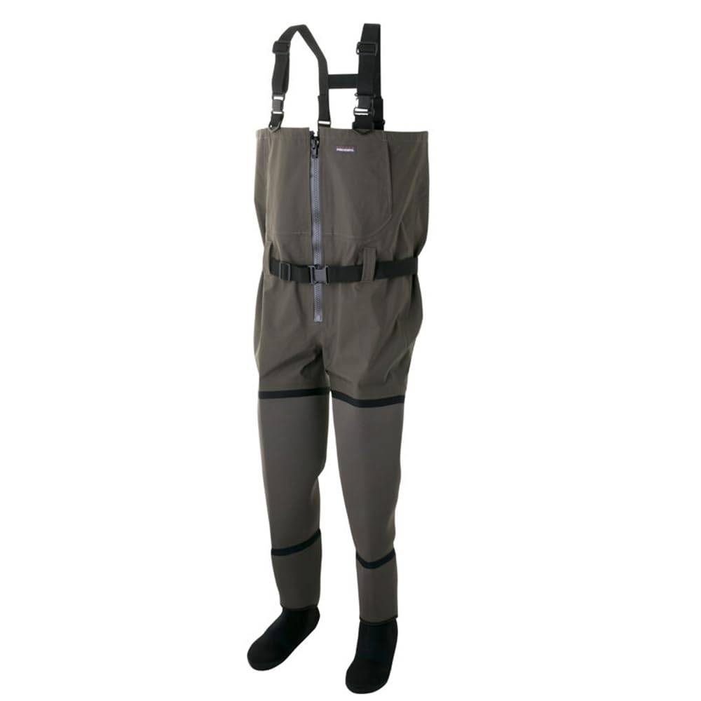 Little Presents W-52 N3 AQ ZIP Hybrid Waders, MK, Olive Gray