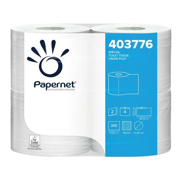 Papernet Toalettpapper 2-LAG. 38,5 meter 56RL 350, ark.