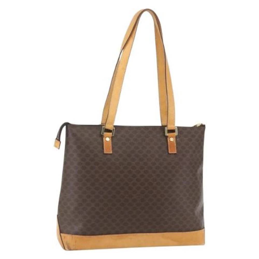 Celine Vintage Pre-owned Plastic Tote Bag - Vintage - Dame - Brun - ONE SIZE -
