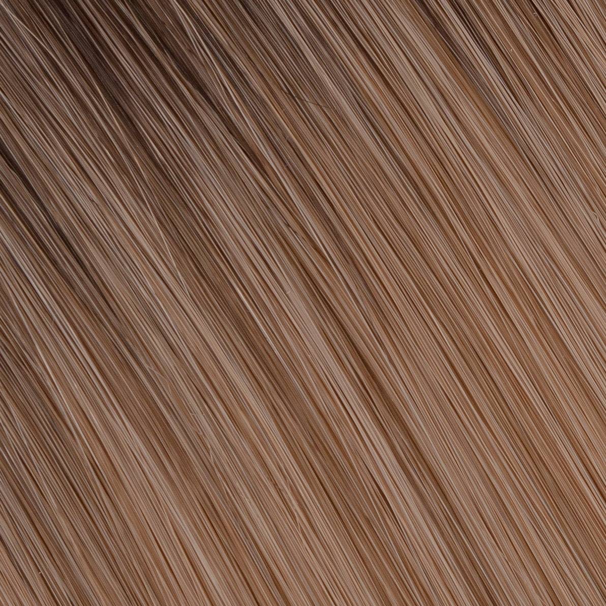 Clip on Curly 50cm / 20 inches / 2/6/24 - Brown Blonde Ombre