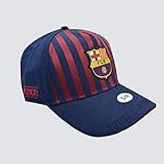 Mössa junior FC Barcelona 2018–2019 – licensprodukt – justerbar barnstorlek – 100 % polyester, blå, M