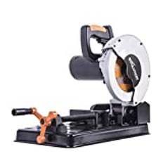 Evolution Kappsäge Rage 4 | Kapp-Zug-Gehrungssäge 1250 W | inkl. Ø 185 mm HM-Sägeblatt Multi-Material-Schneiden Holz, Aluminium, Stahl, Kunststoff | Querschnittkapazität 97 mm x 46 mm | 0-45˚ Gehrung