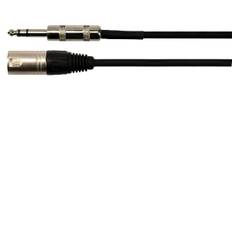 TM-6 - 6m XLR-hane/Tele-hane - Balanserad Signalkabel