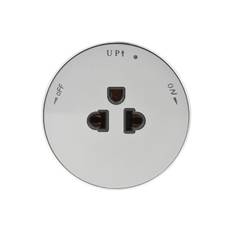 Spåruttag Power Track-uttag Elektriskt mobilt spåruttag Power Track Adapter för kontor Square & UK Plug 13A & for First Generation svart