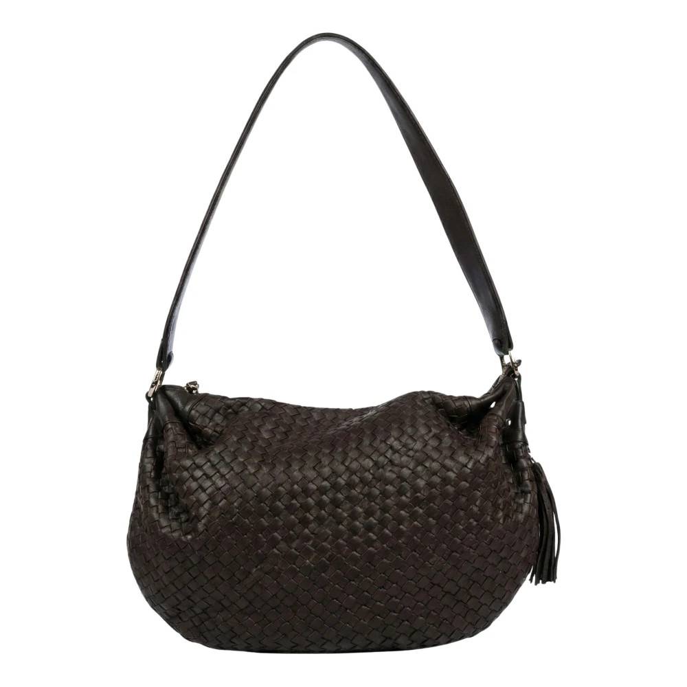 Lancel Hobo en Cuir Tressé - Tasker - Dame - Brun - ONE SIZE - Læder