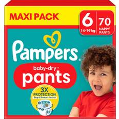 Pampers Baby Dry Bleer Str. 6 14-19 kg 70-pak