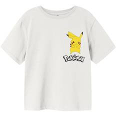 Name It Nkmstu Pokemon SS Nreg TOP BOX SKY Str 116 - Cloud Dancer Toppe hos Magasin