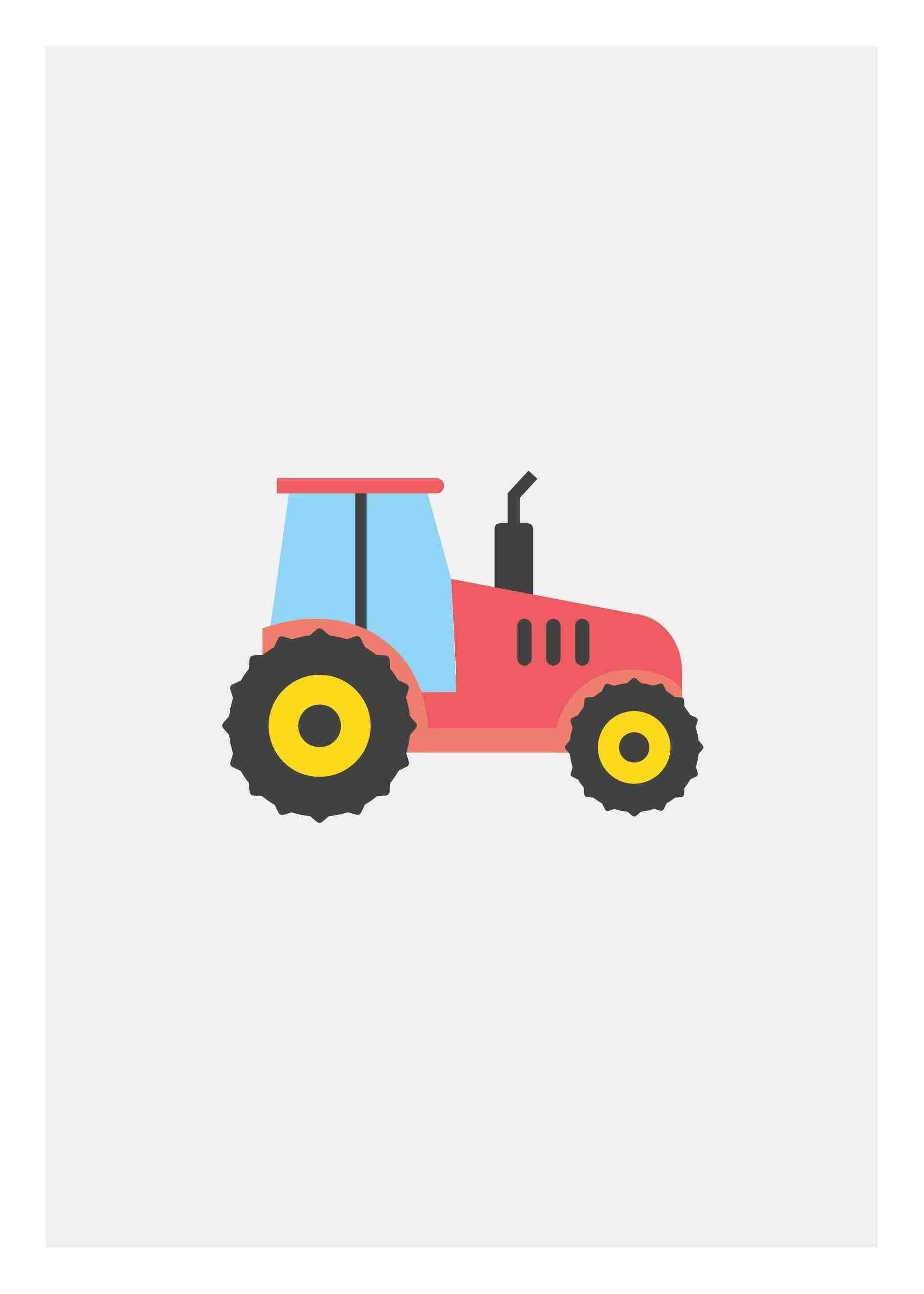 Traktor Poster 4 - 70x100