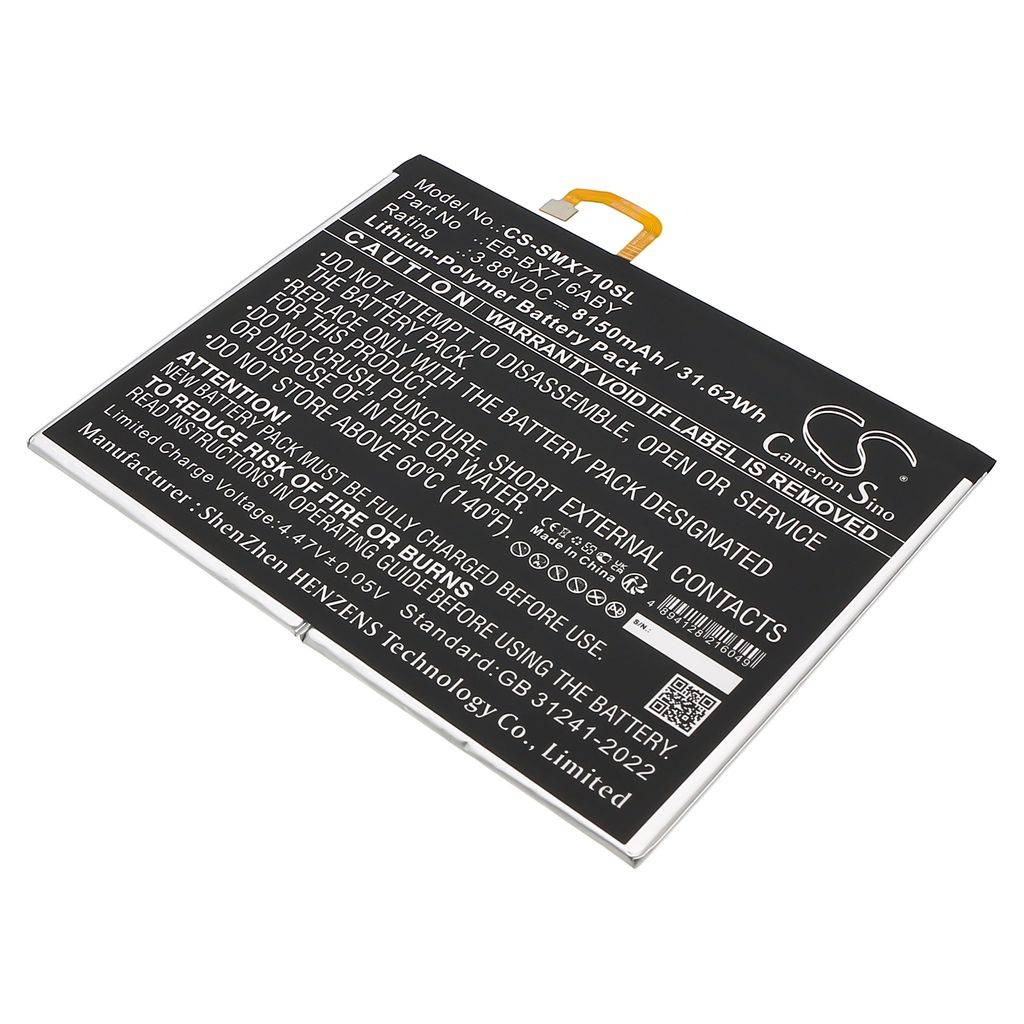 Batteri till Samsung Galaxy Tab S9 mfl