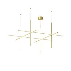 Coordinates S4 taklampa, anodiserad champagne