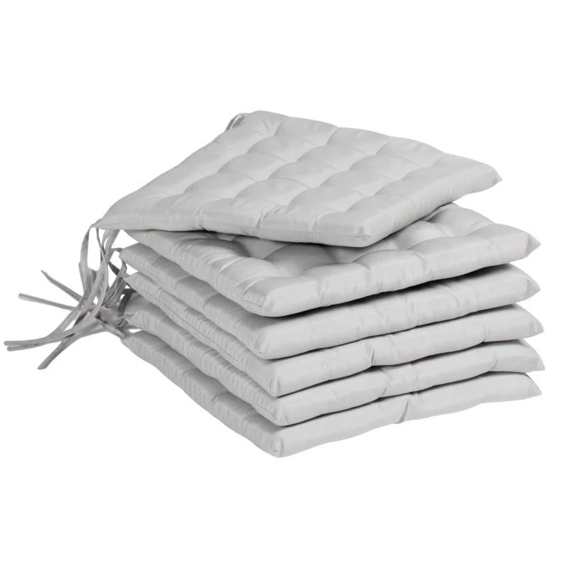 Sittdyna 6-pack ljusgrå