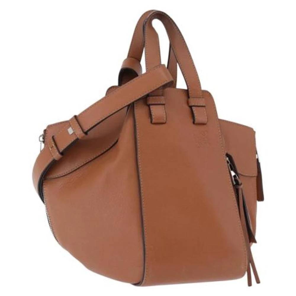 Loewe Pre-owned Pre-owned Hand Bag - Vintage - Dame - Brun - ONE SIZE - Uld