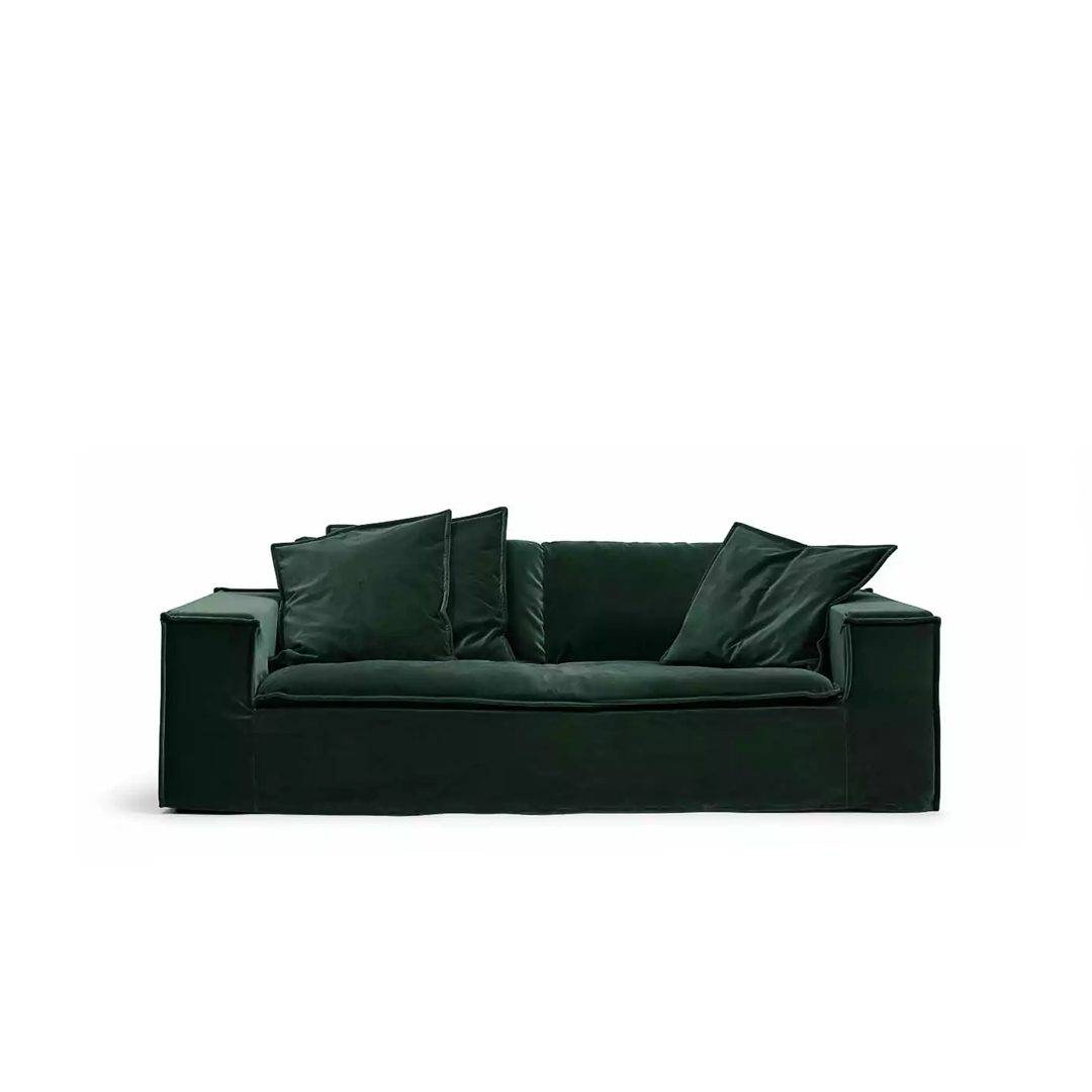Luca Grande 2-Sitssoffa Emerald Green