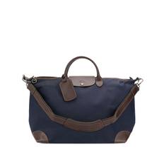 Longchamp - Boxford liten totebag - dam - läder/nylon - one size - Blå