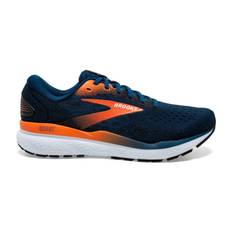 Brooks Men's Ghost 16 Running Shoes in Blue Opal/Black/Nasturtium AW24 - 13