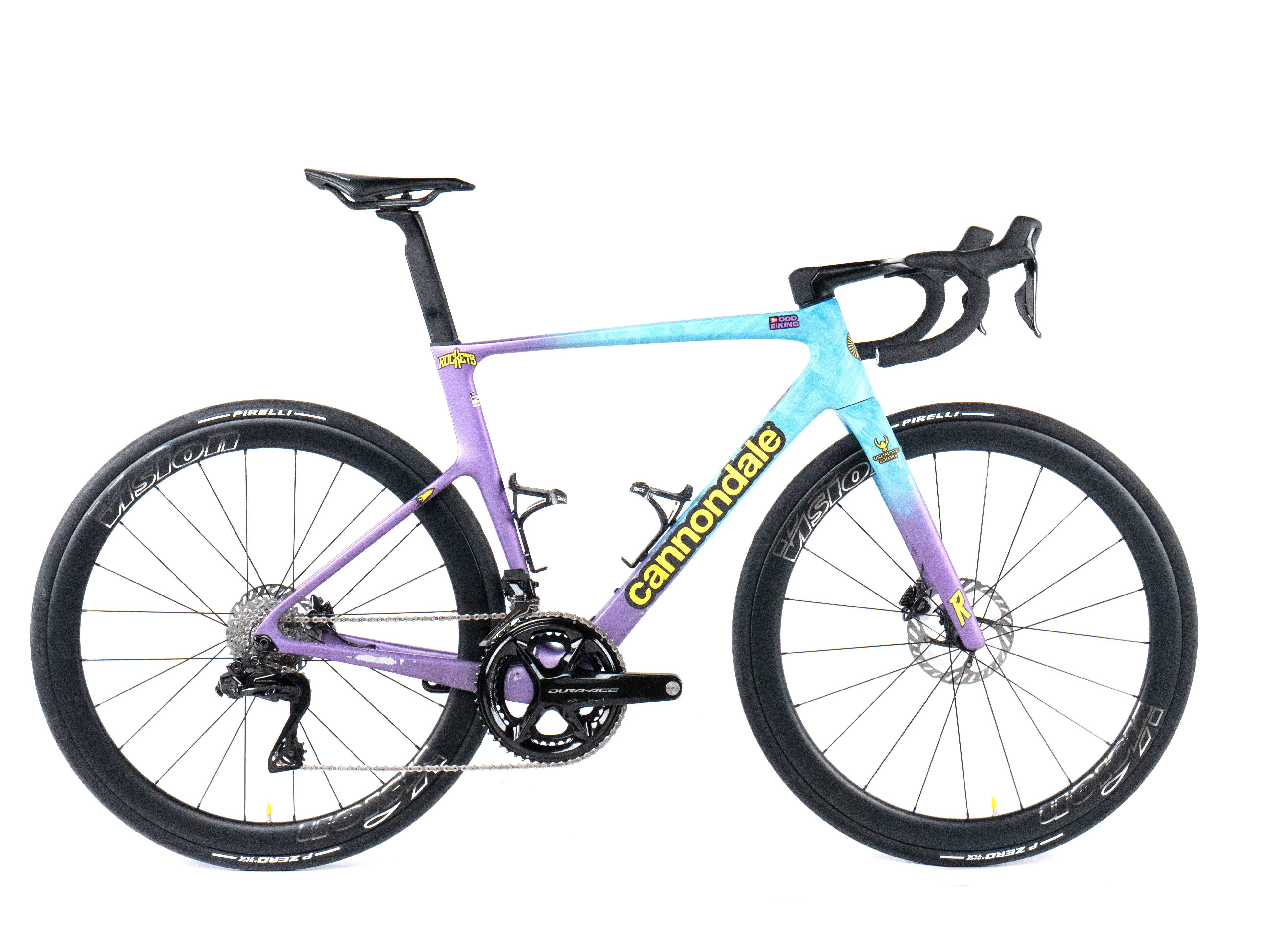 Cannondale Supersix Evo 2025 Odd Eking size 54 Team Unibet Tietema Rockets Shimano Dura-Ace Di2 2x12sp - Bikeroom / 54 / team unibet tietema rockets (54)