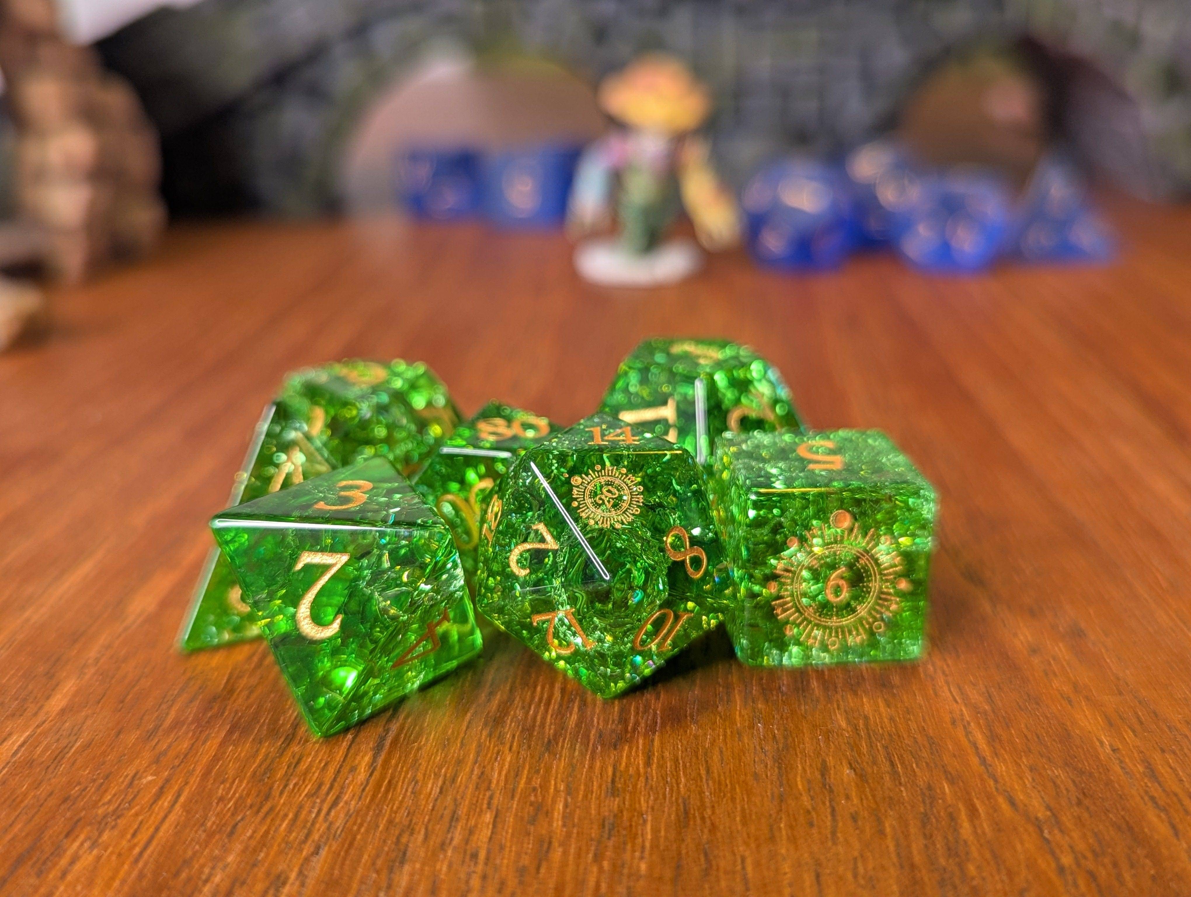 Shattered druid grove - roleplaying dice Exclusive
