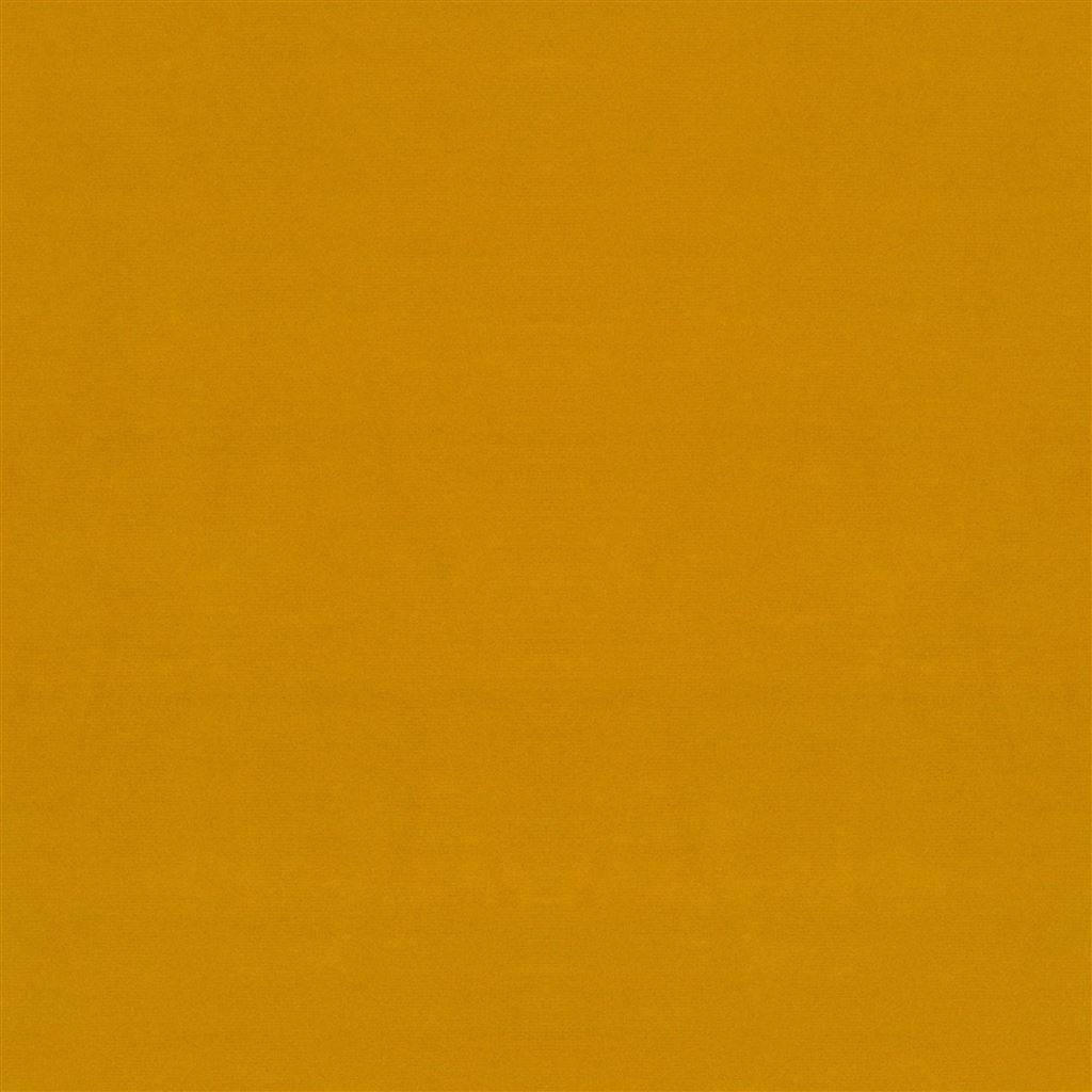 Designers Guild tyg Velluto Ochre Dubbelbredd