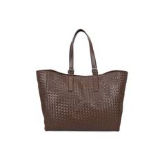 Núnoo - Maxi Shopper Braided Mountain - Dark Brown - One-size
