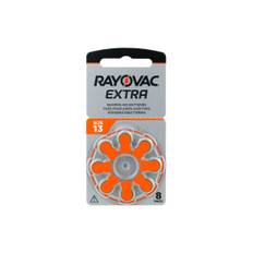 Rayovac 13 Hörapparatsbatteri 10X8st *
