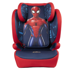 Selepude med ryglæn - Spiderman - ECE i-Size 100-150cm - Hurtig levering