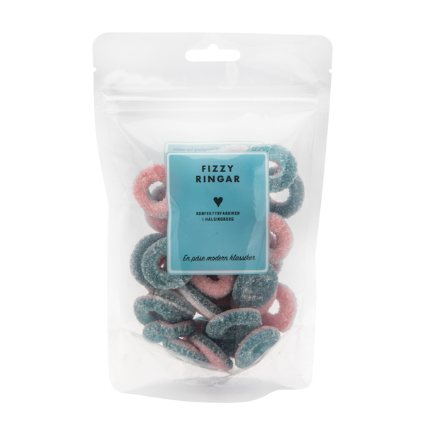 Fizzyringar 150g