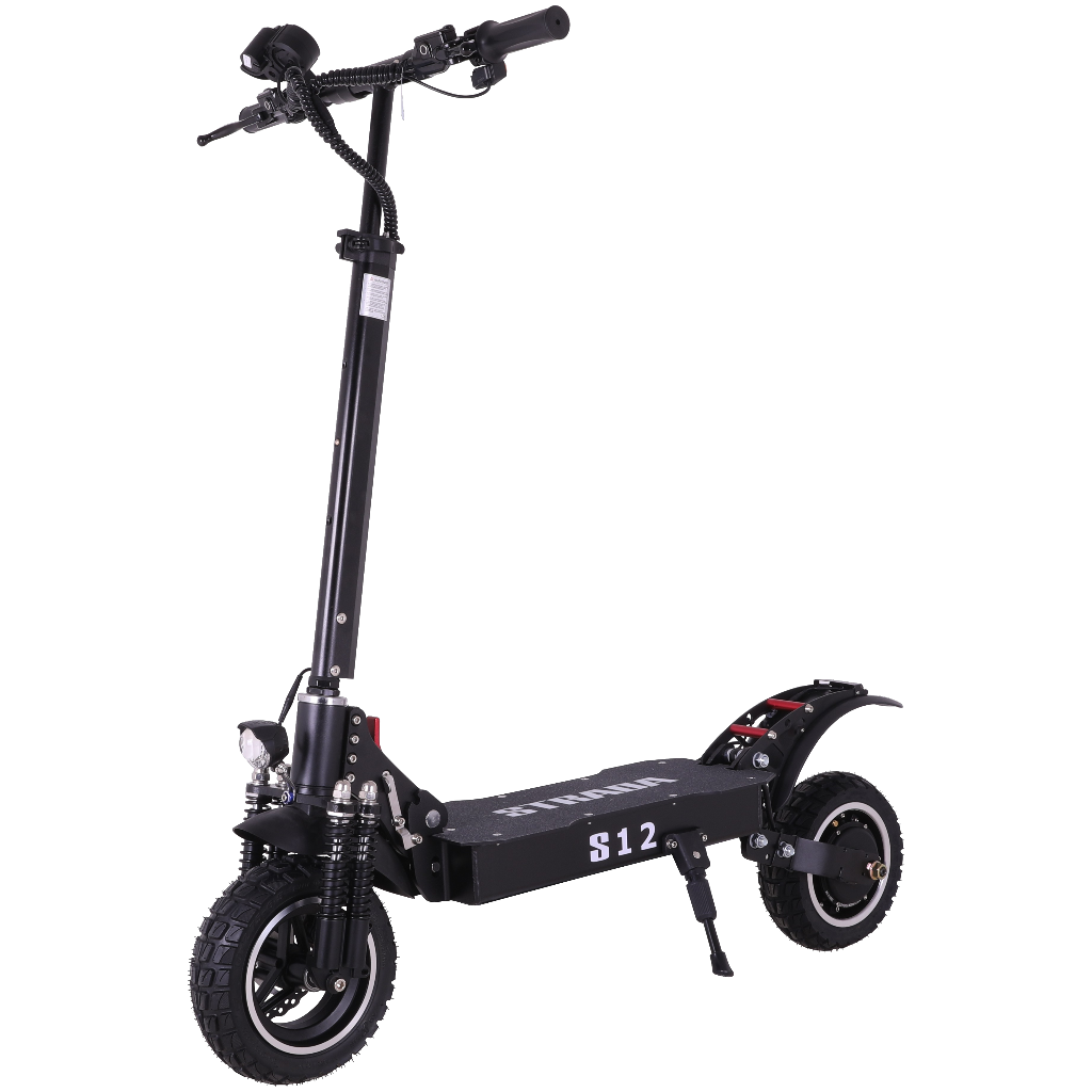 El løbehjul 1800W - 52V - lithium batteri 520 Wh - 20 KM/T (Ubegrænset 35 KM/T).