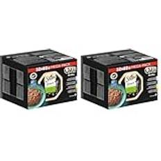 SHEBA Schale Nassfutter Multipack Mega-Pack Sauce Collection Feine Vielfalt MSC-Zertifiziert 32 x 85g (Packung mit 2)