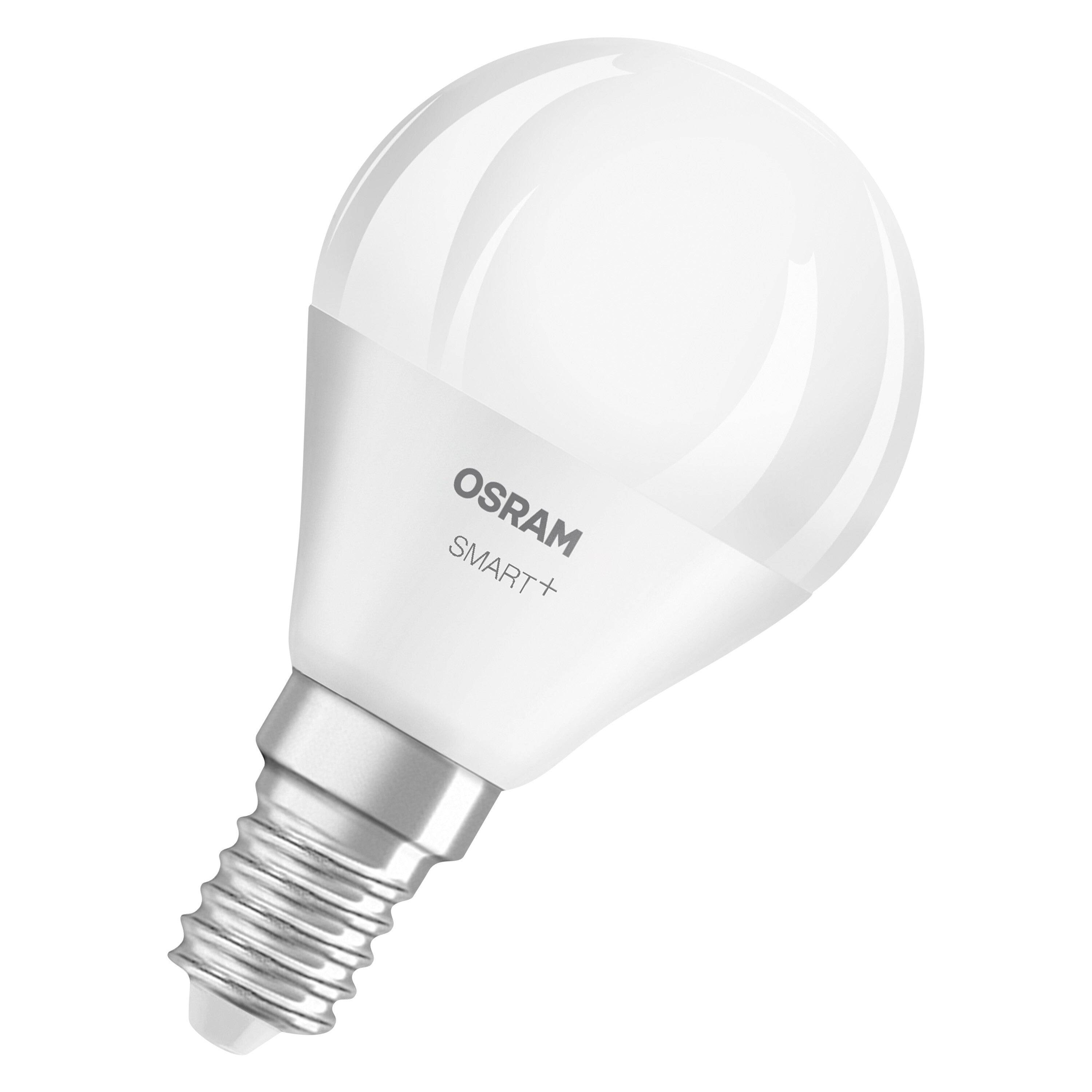 OSRAM SMART+ Matter P40 Miniball E14 4,9W WiFi RGBW-färger