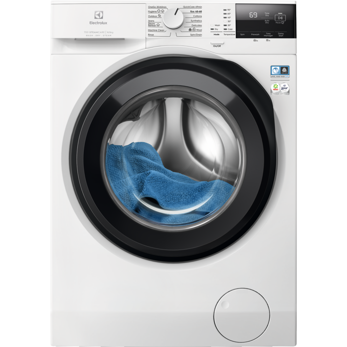 Tvätt/tork kombi 9/5 kg EWI722L94L Electrolux SteamCare 700