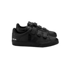 Recife Leather Trainers - Full Black