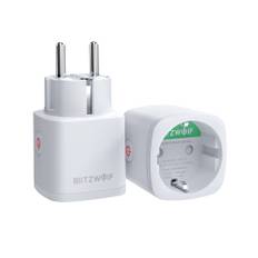 BlitzWolf® BW-SHP13 ZigBee3.0 Smart WIFI-uttag 16A EU-kontakt Elektricitetsmätning APP Fjärrkontroll Timer Fungerar med