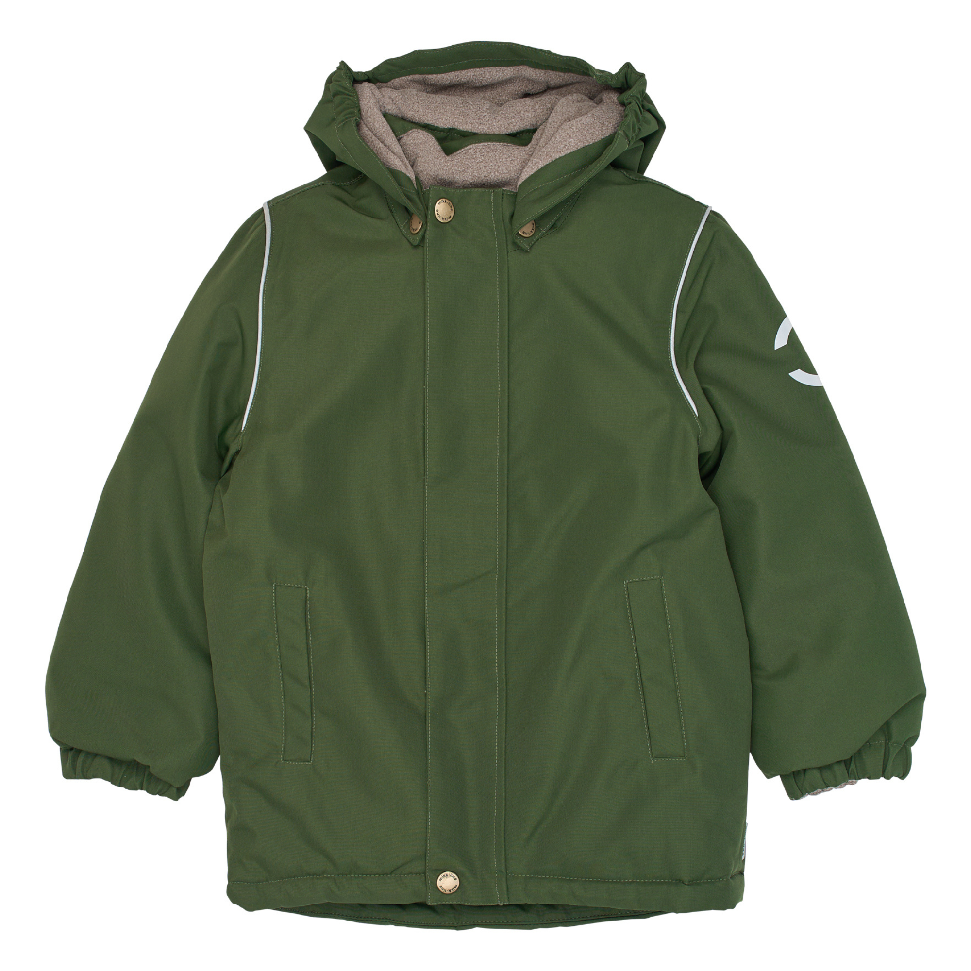 Mikk-Line - Winter Jacket Solid, 11104 - Kombu Green - 110
