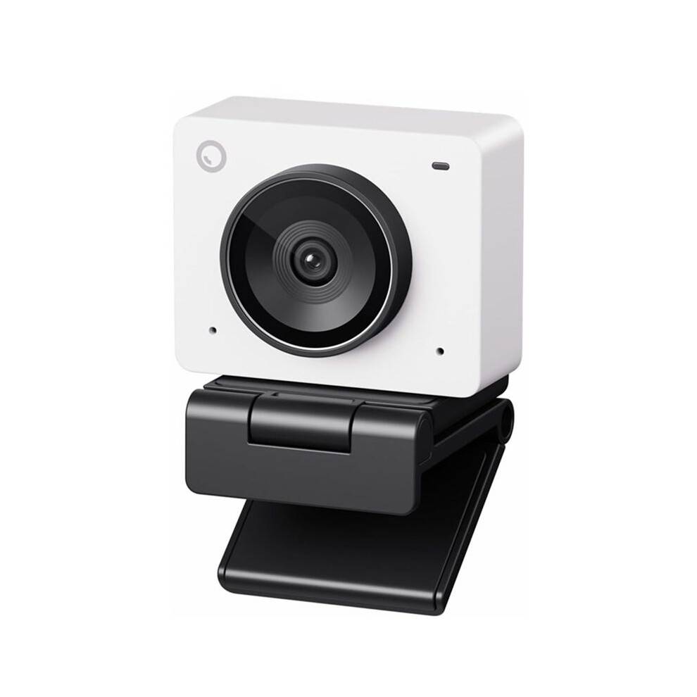 OBSBOT Meet 2 4K AI Webcam, Beauty Camera 1/2Inch Sensor, AI Framing & Autofocus for Live Streaming, Video Conferencing White