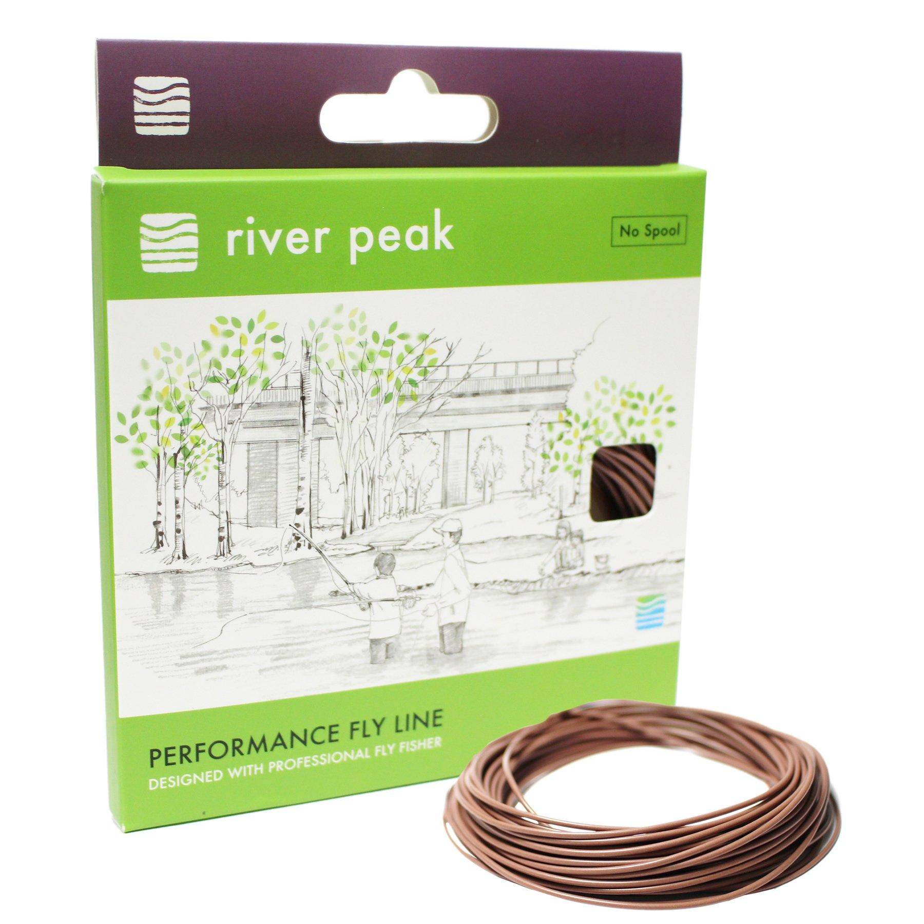 River Peak Shooting Head Intermediate Stealth Brown (SH-6I 10.5m 14g (216gr))