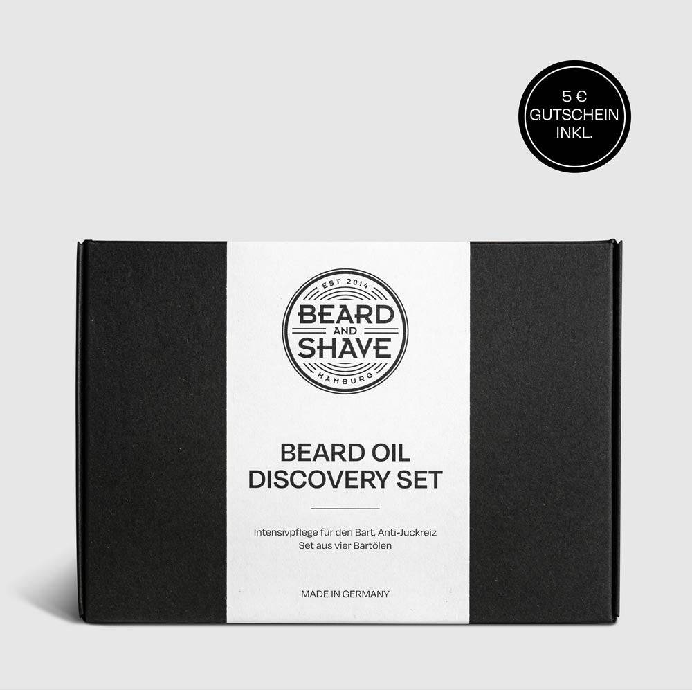 Beard Oil Discovery Set - Bartöl Probierset 20 ml +5€ Gutschein