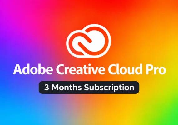 Adobe Creative Cloud Pro - 3 Months Subscription Key - EU/ASIA