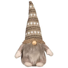 Tomte Natur Sittande