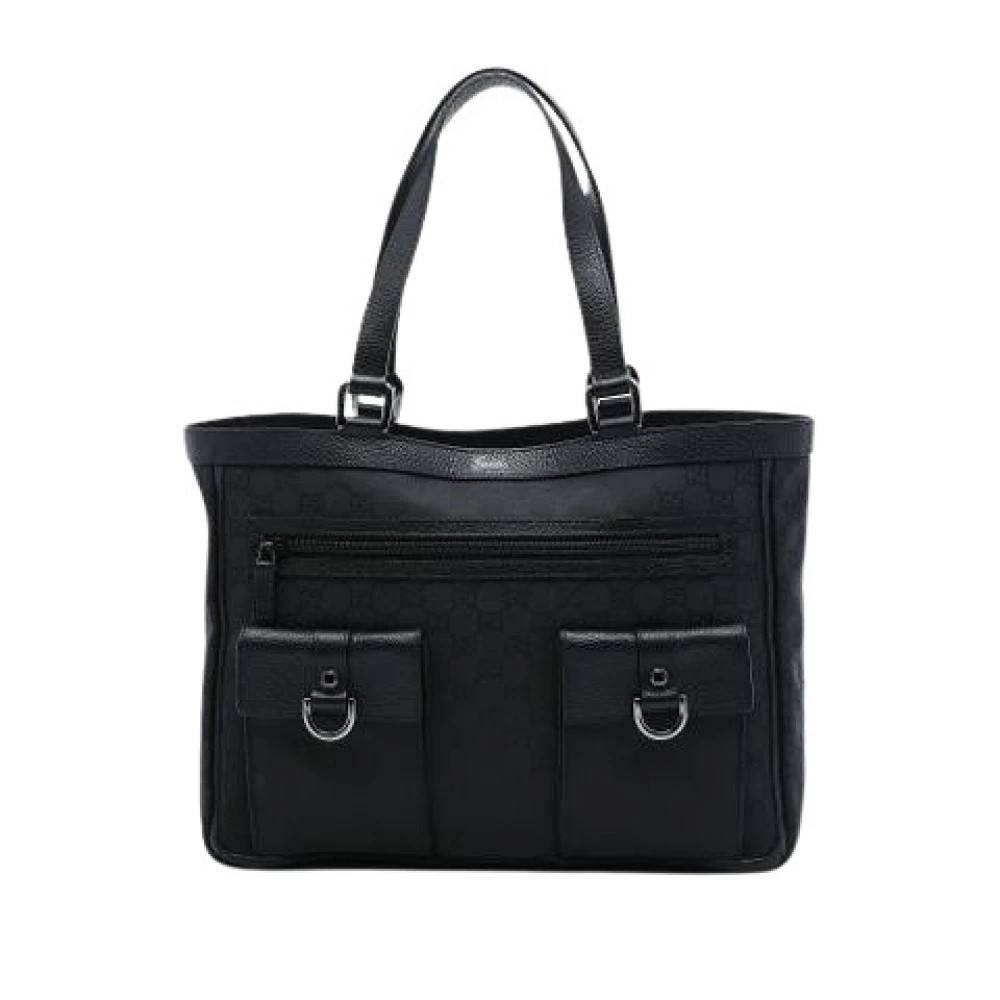 Gucci Vintage Pre-owned Abbey D-Ring Tote - Vintage - Dame - Sort - ONE SIZE - Uld