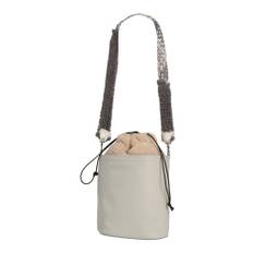 Shoulder bag - Light grey - --