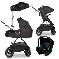 Barnvagn 4i1 Optimo easyGO inkl. babyskydd Mink Pro + isofix bas