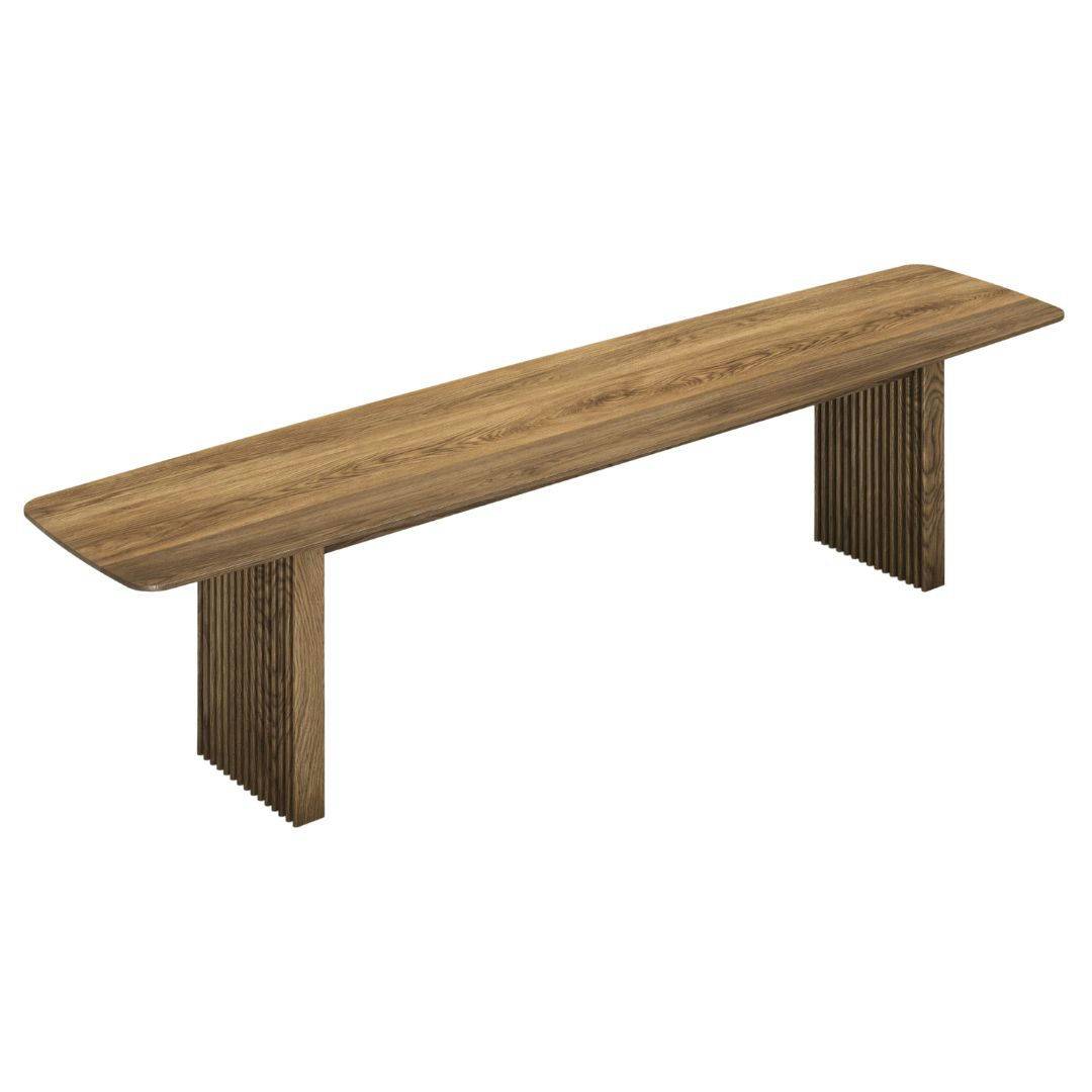 dk3 Ten Bench Bench Smoked Oak Oil 180x42x45