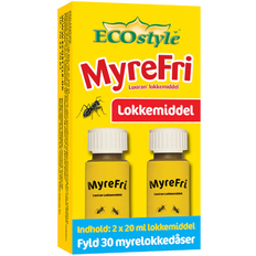 ECOstyle myrefri lokkemiddel til genopfyldelige lokkedåser. 2x20 ml.