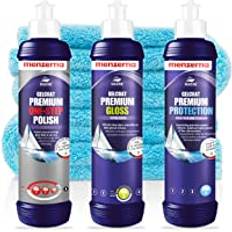 detailmate - Menzerna Marine Premium Gelcoat polering-set One Step Polish + GLS, + Protect Set