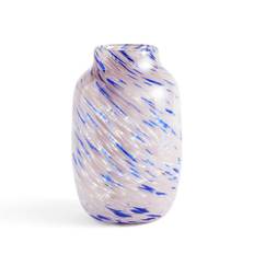 HAY Splash Vase Round - Large - Light Pink and Blue