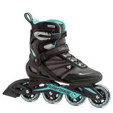 Rollerblade Zetrablade Rulleskøjter - Black/Light Blue, Black/Light Blue / 40.5EU